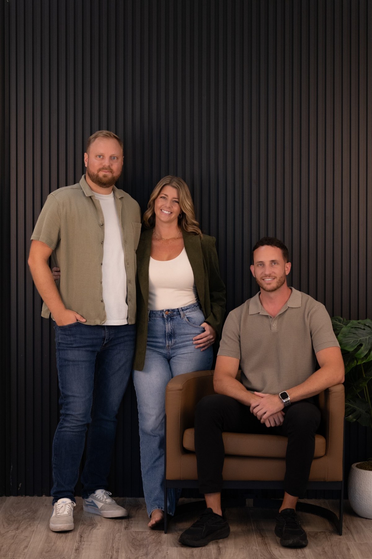 Jason and Neil with Jason’s wife